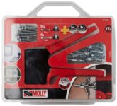 Molly Set of 20 Fixing Dowels (for Plasterboard walls) – 10 Dowels 4 x 33 mm & 5 x 36 mm Installation Pliers