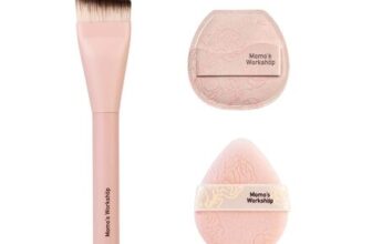 Momos Workshop Reusable Makeup Tools with Sponge, Puff, Brush