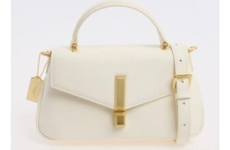 Moncrief White Aurora Crossbody Bag