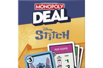 Monopoly Deal: Disney Stitch Edition Card Game
