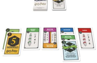 Monopoly Hasbro Gaming Deal: Harry Potter Edition Card Game, Fast Family Party Game for 25 Players, Ages 8, Quick to Learn & Replay
