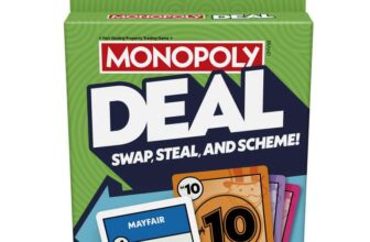 Monopoly Hasbro Gaming Deal Strategy Card Game for 8 (Prime Day Deal)