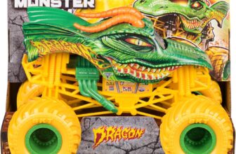 Monster Jam, Dragon 1-24 Scale Monster Truck, Collector Die-Cast Vehicle