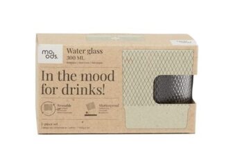 Moods Water Glass 300ml – 2 Pack