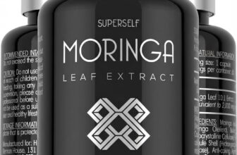 Moringa Capsules 2000mg – Full Spectrum Moringa Leaf Extract – High Strength – 60 Small Capsules Easy to Swallow – Vegan, Lab-Tested & UK Made – Daily Wellness Supplement