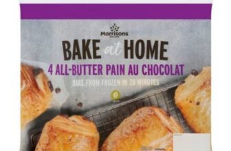 Morrisons Bake at Home 4 Pain Au Chocolat 290g