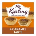 Mr Kipling 4 Caramel Tarts