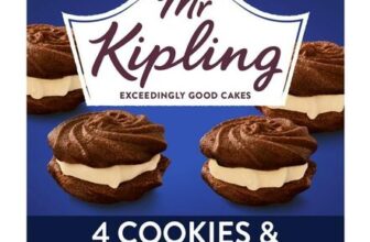 Mr Kipling 4 X Cookies & Cream Whirls Cakes