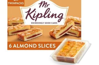 Mr Kipling 6 Almond Slices (Nectar)