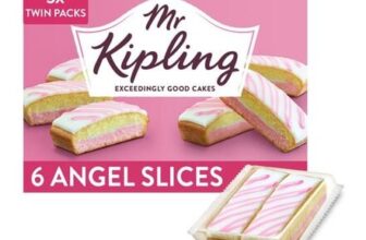 Mr Kipling Angel Slices Cakes Multipack Snack 3x2pk