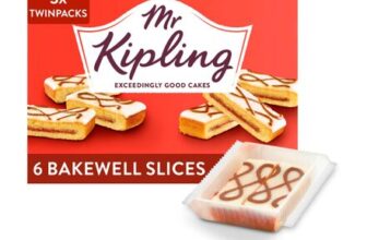 Mr Kipling Bakewell Cake Slices 6 Pack