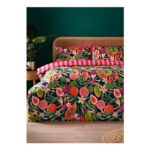 Multicolour Tropical Fruits Duvet Set – Double