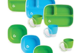 Munchkin Kids Dinnerware Set, 9 Piece
