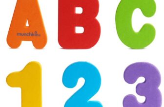 Munchkin Learn Baby Bath Foam Letters & Numbers (Prime Day Deal)