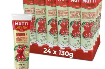 Mutti Double Concentrate Tomato Puree, Tomato Concentrate, 130g, (Pack of 24) – Prime Day Deal