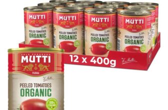 Mutti Organic Peeled Tomatoes 400g (Pack of 12)