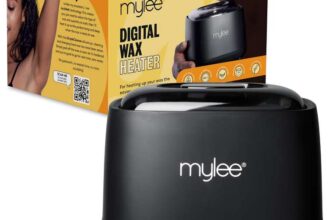 Mylee Digital Wax Heater with Silicone Jar for Hard & Soft Crème Wax – Sold by Just Beauty UK FBA