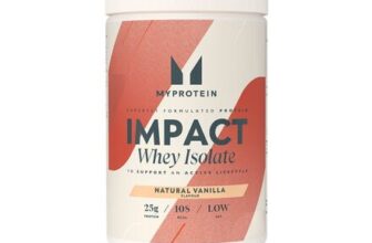 Myprotein Impact Whey Isolate Natural Vanilla 480g