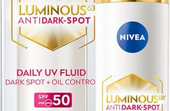 NIVEA Cellular Luminous 630 Anti Dark-Spot Daily UV Fluid Face SPF 50 (40ml), Protects From Dark-Spots, Hyperpigmentation and Photoageing, Face Moisturiser with Hyaluronic Acid and Vitamin E