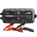 NOCO Boost GB20: 500A UltraSafe Jump Starter Power Pack 12V Car Battery Booster, Portable Power Bank & Jump Leads – For 4.0L Petrol