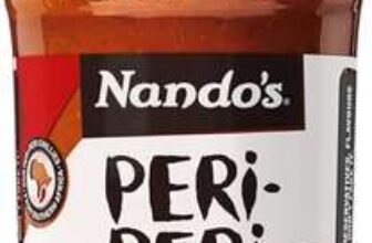 Nandos – Hot Peri-Peri Sauce, 4 X 125ml – (S&S £5.40)