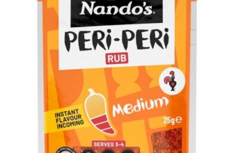 Nandos Peri-Peri Flavouring Rubs (Medium, Garlic, Smokey Barbecue, Lemon & Herb) 25g – Clubcard Price