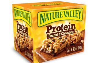 Nature Valley Protein Peanut and Chocolate GF Cereal Bars 26x40g