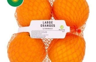Nectar Price Sainsburys Oranges Large X4