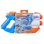 Nerf Super Soaker Twin Tide Water Blaster, Pump Action, Outdoor Water Toy – Early Prime Day Deal