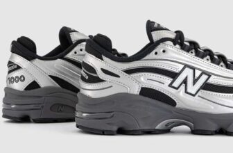 New Balance 1000 Trainers Silver Metallic Green, Size 5-9 (free C&C)