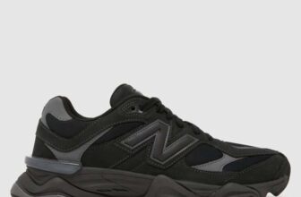 New Balance 9060 in Black Trainers