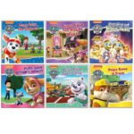 Nickelodeon Paw Patrol 6 Books Collection Set(Pups Meet The Mighty Twins, Pups Save a Train, Pups Save The Games, Pups Save Sports Day, Pups Save Ryders Robot & Pups Save the Royal Throne)
