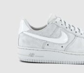 Nike Air Force 1 07 Trainers Off White Off White Light Smoke Grey, Size 4-9