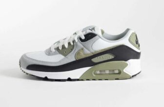 Nike Air Max 90 White and Khaki – With code
