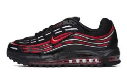 Nike Air Max TL 2.5 trainers in black and red – Sizes 5.5 to 12 w/code