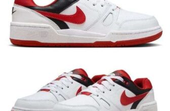 Nike Full Force Low Top Kids Sneakers, Sizes 5 & 5.5 W/Code