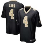 Nike NFL New Orleans Saints 4 Derek Carr Home Jersey