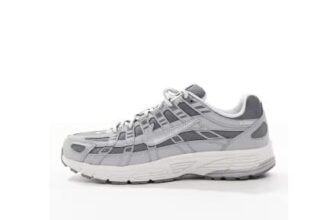 Nike P-6000 Trainers in Grey and off White