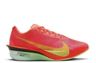 Nike Vaporfly 4 Carbon Plated Road Running Shoes, Crimson – Womens Sizes 5 – 7 – via Student Discount