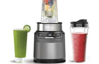 Ninja Blender with Auto-iQ, Blend in Cup, One Touch Controls