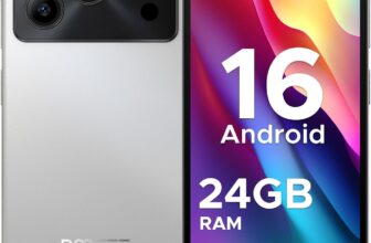 Note 56 Mobile Phones, Android 16 Smart Phone, 6150mAh, 8.45mm, 6.56 HD 90Hz, 24GB 64GB/2TB Android Phones, Dual SIM Unlocked Mobile Phone, Face ID, GPS, OTG, FM