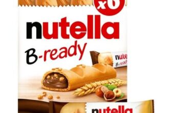 Nutella B-Ready Chocolate & Hazelnut Wafer Biscuit Snack Bars Multipack