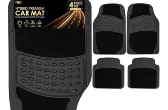 Nyxi 4 Piece Rubber Car Mat
