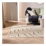 OHS Contrast Tufted Wave Rug