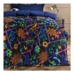 OHS Football Comic Print Fleece Throw – Multi
