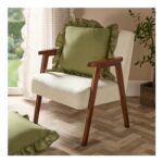 OHS Frill Cushion Covers – Olive