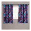 OHS Kids Gaming Eyelet Blackout Curtains – Neon