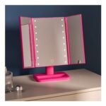 OHS LED 3-Way Vanity Mirror – Hot Pink