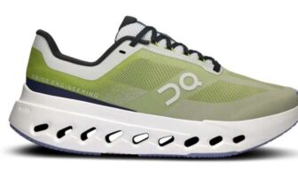 ON RUNNING Womens Cloudsurfer Next 1 Running Shoes (Kiwi/Ivory)
