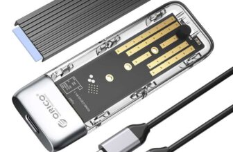 ORICO USB 3.2 Type-C 10Gbps M.2 NVMe/SATA SSD Enclosure, Up to 4TB Prime Only ORICO Official Store /FBA